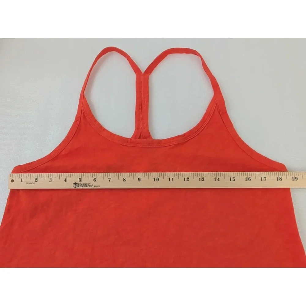 J Crew Relaxed Tank Dress Womens XL Orange Beach Vacation‎ Casual Pool Pullover